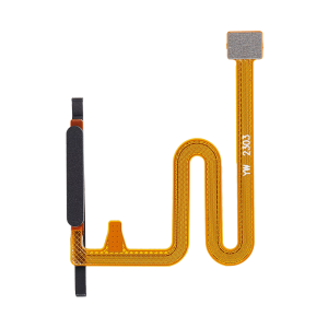 Fingerprint Scanner With Flex Cable Compatible for Samsung Galaxy A14 4G (A145B / 2023) - Black